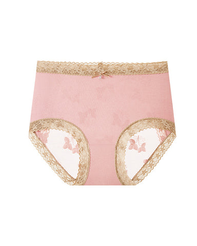 Floral Lace Cotton Briefs
