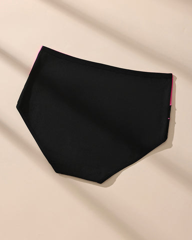 Seamless High-Waist Cotton Briefs