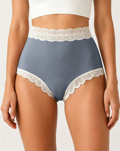 Luxe Cotton Seamless Lace Panties
