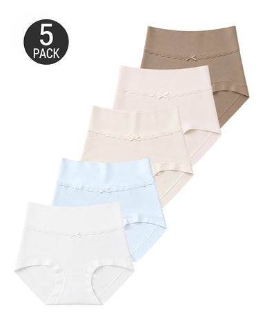 5-Pack Full Coverage Cotton Panties
